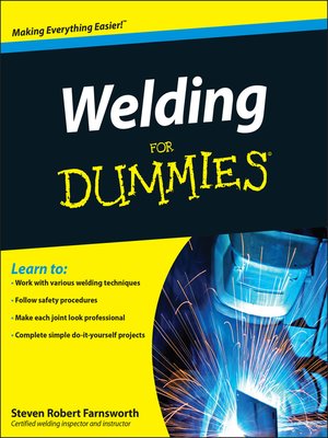 cover image of Welding For Dummies
